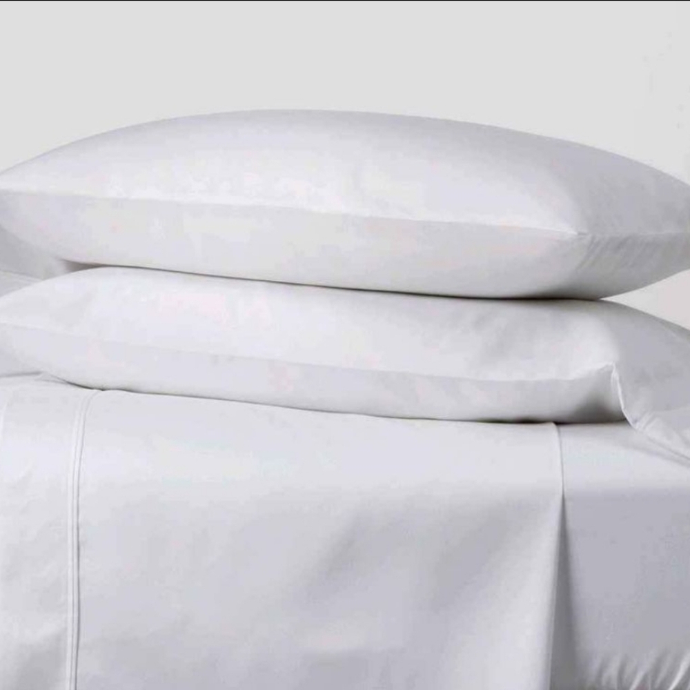 Queen organic hotel signature set sheet white